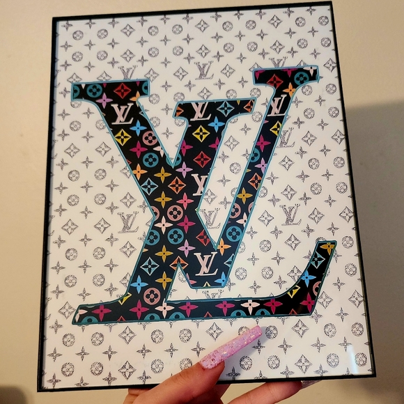 Louis Vuitton 8.5"×11" Framed Wall Art - Picture 1 of 5
